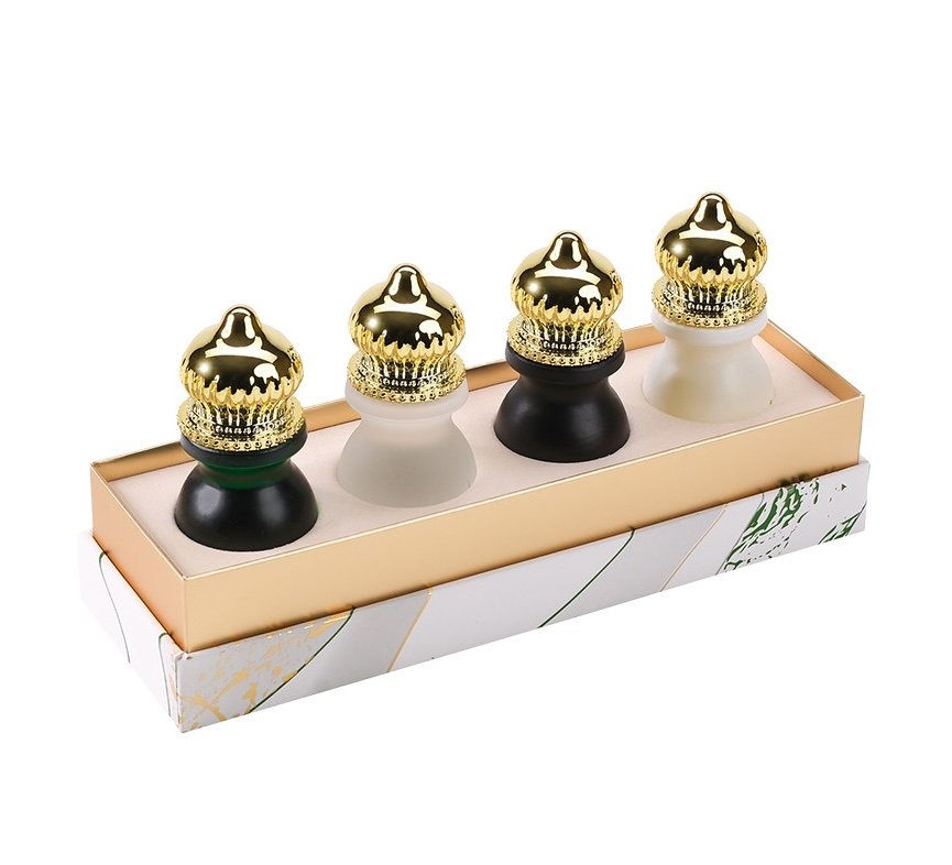 Ahmed Al Magribi Atri Set of 4 Attars (4x12ML Each) - Unisex