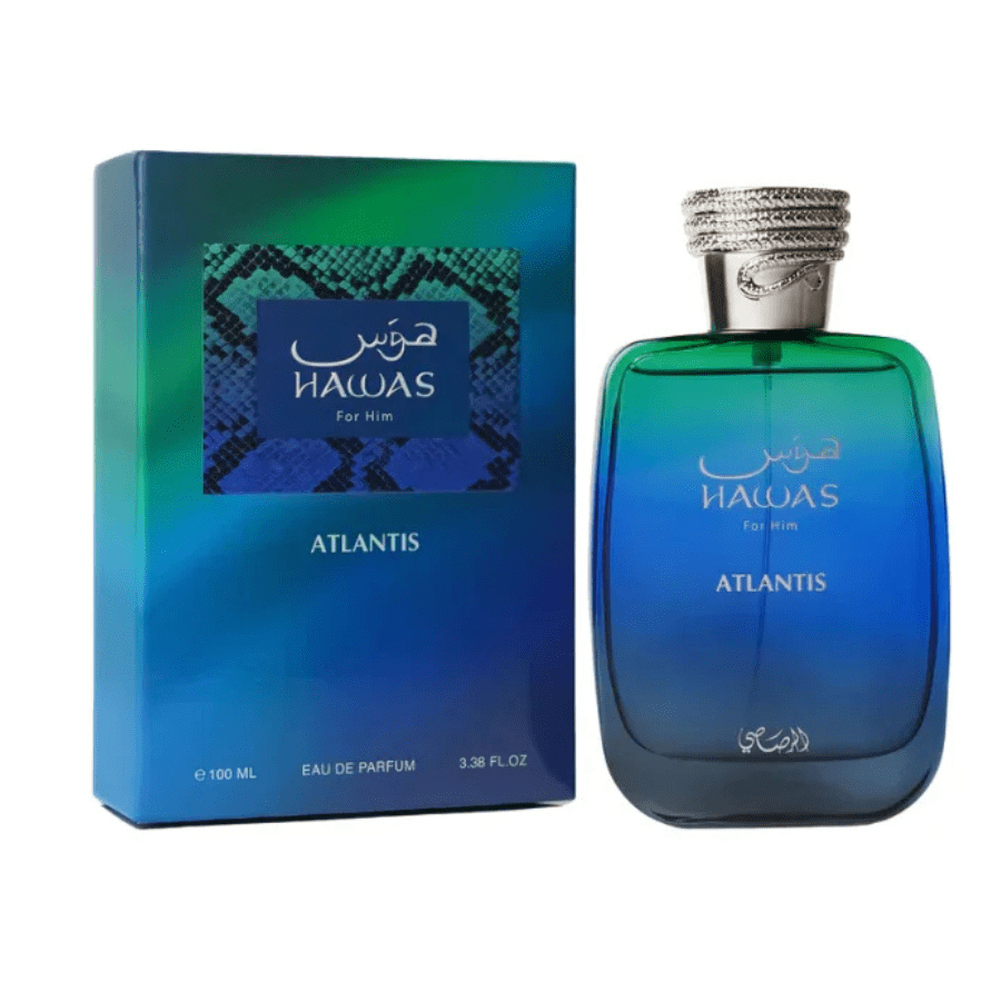Rasasi Hawas Atlantis EDP for Men - 100ML - Image 2